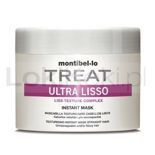 Treat Ultra Lisso maska wygładzająca ułatwiająca prostowanie włosów 500 ml Montibello
