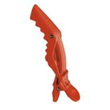 Klips krab plastik czerwony 1 sztuka Comair
