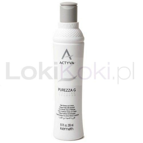 ACTYVA Purezza G Shampoo Szampon przeciwłupieżowy do przetłuszczającej się skóry głowy 250 ml Kemon