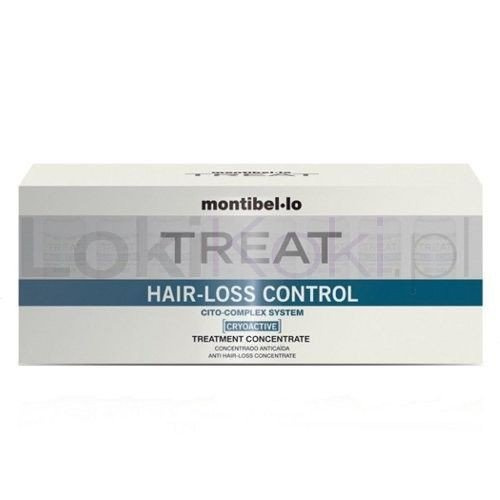 Treat Hair Loss Control koncentrat w ampułkach przeciw wypadaniu włosów 30 x 7 ml Montibello