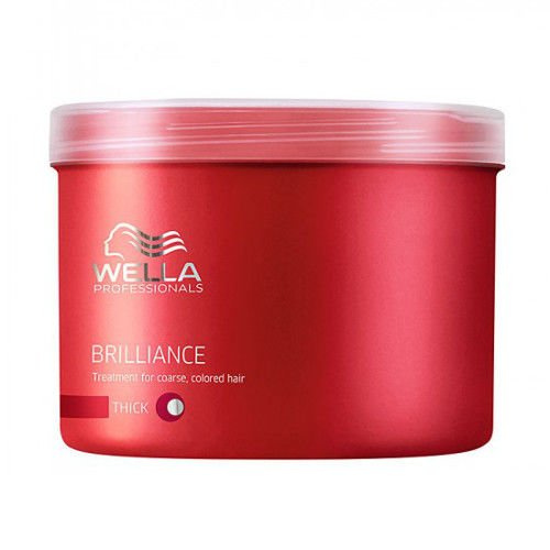 Brilliance Maska do włosów farbowanych, grubych 500 ml Wella