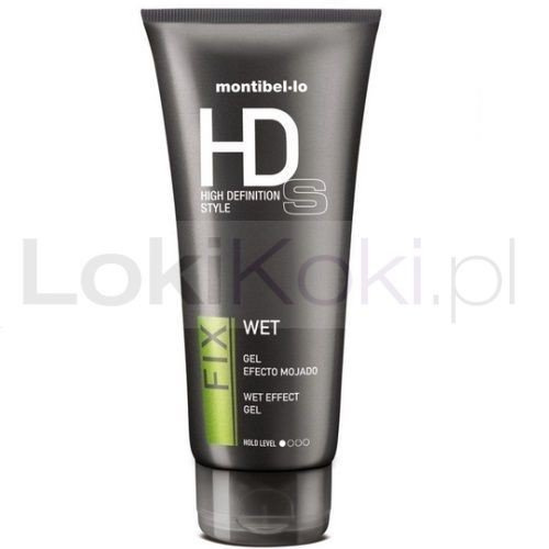 HDs Fix Wet żel z efektem mokrych włosów lekko utrwalający 200 ml Montibello
