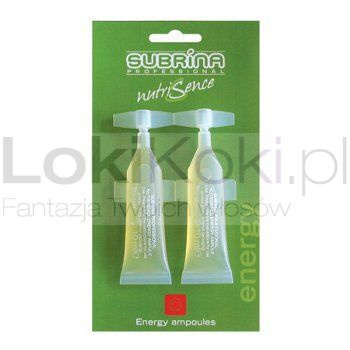 Nutrisence Energy Ampoules ampułki przeciwko wypadaniu włosów 2 x 10 ml Subrina