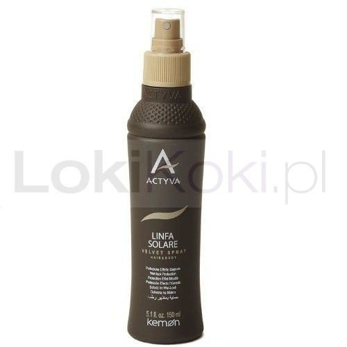 ACTYVA Linfa Solare Velvet Spray Hair & Body przeciwsłoneczny ochronny olejek w sprayu 150 ml Kemon