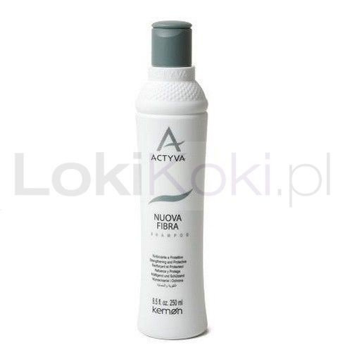ACTYVA Nuova Fibra Shampoo Szampon odbudowujący włosów cienkich i delikatnych 250 ml Kemon