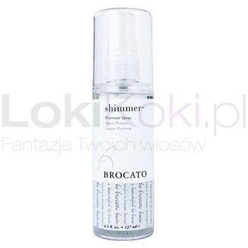 Shimmer Platinum Spray lakier brokatowy platynowy 127 ml Brocato