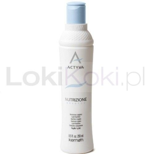 ACTYVA Nutrizione Leggera Shampoo Lekki szampon odżywczy włosy suche, cienkie i delikatne 250 ml Kemon