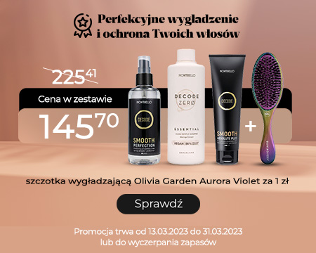 Zestaw So Smooth + Szczotka Aurora