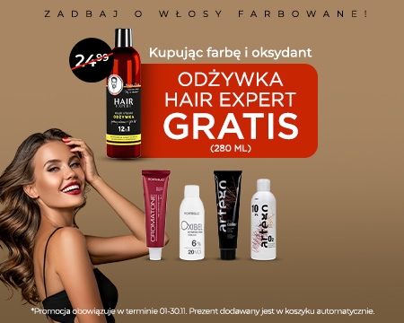 odżywka gratis do farb