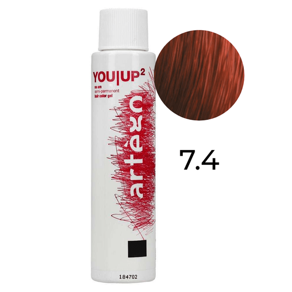 Żel koloryzujący Artego You UP2 7.4 miedziany blond 100ml