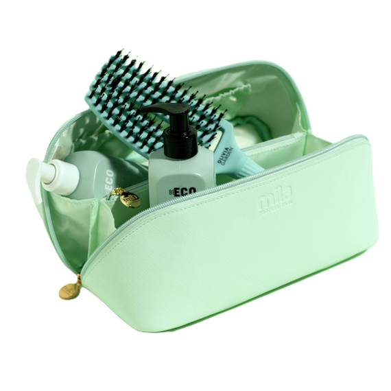 Zestaw świąteczny Mila Pro Water Shine szampon 250 ml + odżywka 250 ml + szczotka Olivia Garden Finger Brush + kosmetyczka