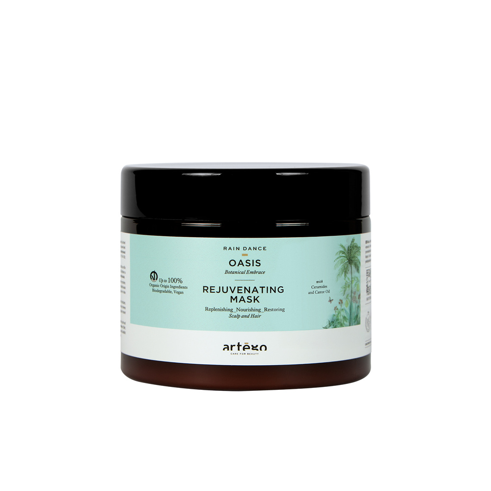 Artego Maska Artego Rain Dance Oasis odbudowująca do włosów suchych, matowych i łamliwych 500 ml
