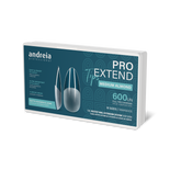 Profilowane tipsy Andreia Professional Pro Extend średniej długości w kształcie migdału 600 sztuk