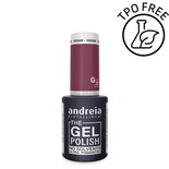 Lakier hybrydowy Andreia Professional The Gel Polish G28 z mocną pigmentacją fiolet vintage 10,5 ml