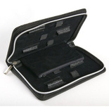 Etui do nożyczek duże brokatowe Fox