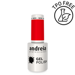 Lakier hybrydowy Andreia Professional Gel Polish 265 neonowa czerwień 10,5 ml