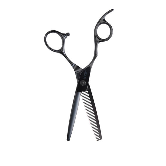 Degażówki Olivia Garden JEAN Left do strzyżenia dla osób leworęcznych 35 zębów 6 cali