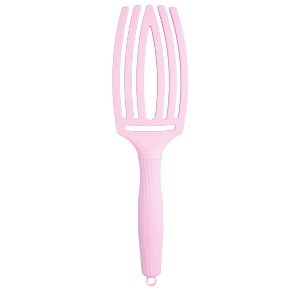 Szczotka Olivia Garden Fingerbrush Care Ionic Paper Blush do rozczesywania włosów różowa