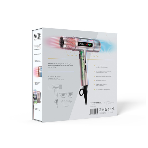 Suszarka Wahl Vanquish SmoothTone Rose Gold z jonizacją 1600 W