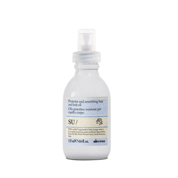 Olejek przeciwsłoneczny Davines SU ochronny nawilżający do włosów i ciała 135 ml