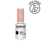 Lakier hybrydowy Andreia Professional Gel Polish BA5 delikatny, srebrny pyłek 10,5 ml