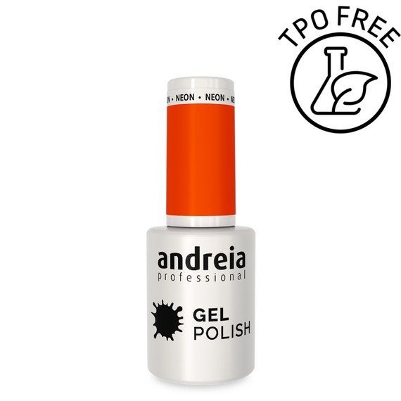 Lakier hybrydowy Andreia Professional Gel Polish 263 neonowy pomarańczowy 10,5 ml