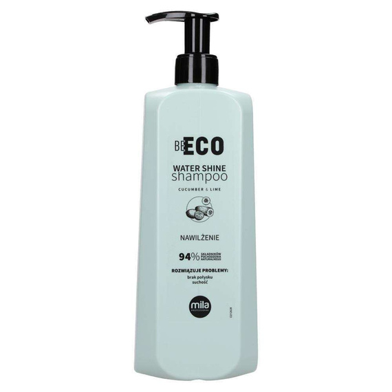 Szampon Mila BE ECO Water Shine Shampoo Nawilżenie 900 ml