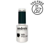 Lakier hybrydowy Andreia Professional Gel Polish 282 głęboka, perłowa zieleń 10,5 ml