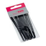 Zapinka kokówka karbowana 6,5 cm złota Mila Technic