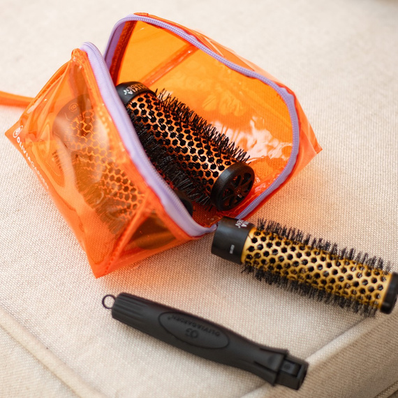 Zestaw Olivia Garden MultiBrush Travel Kit szczotek 4 sztuki + uchwyt + etui