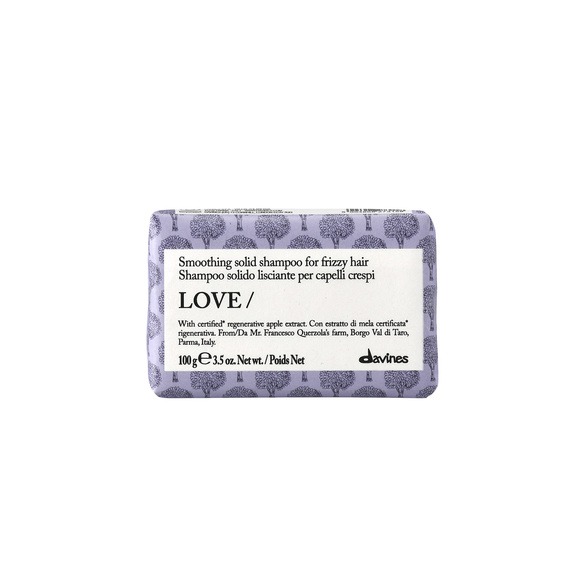 Szampon w kostce Davines Essential Haircare LOVE wygładzający do włosów puszących się 100 g