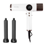 Suszarka FOX Pearl z jonizacją do włosów biała 1800 W z dyszami lokującymi