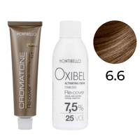 6.6 czerwony ciemny blond