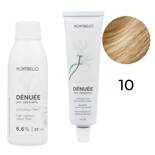 Zestaw Montibello Denuee farba 10 platynowy blond 60 ml + krem aktywujący 22VOL 6,6% 90 ml