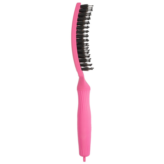 Szczotka Olivia Garden Fingerbrush Care Ionic Pink Ink do rozczesywania włosów różowa
