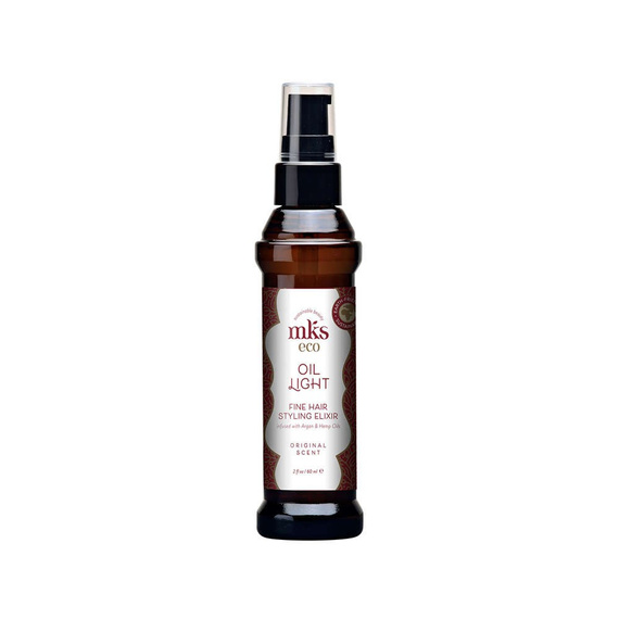 Olejek MKS Eco Oil Light wygładzający do cienkich i delikatnych włosów 60 ml