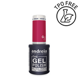 Lakier hybrydowy Andreia Professional The Gel Polish G12 z mocną pigmentacją głęboki róż 10,5 ml