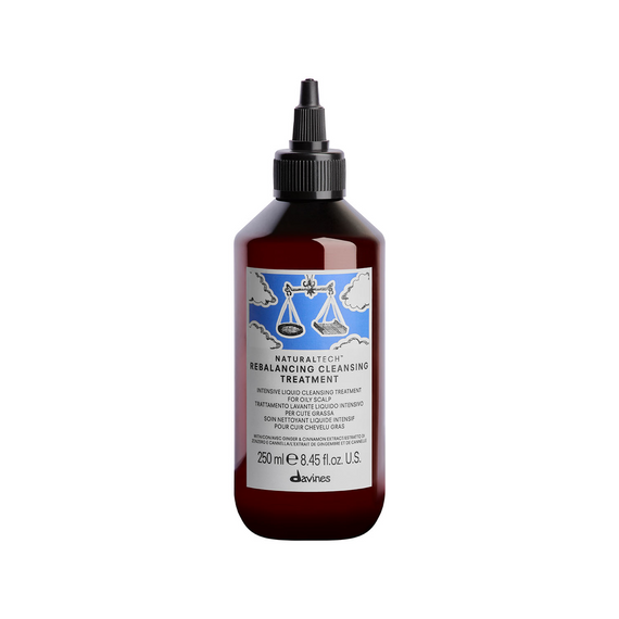 Żel Davines NaturalTech Elevating Cleansing oczyszczający przeciw nadmiernemu wydzielaniu sebum do włosów i skóry głowy 250 ml