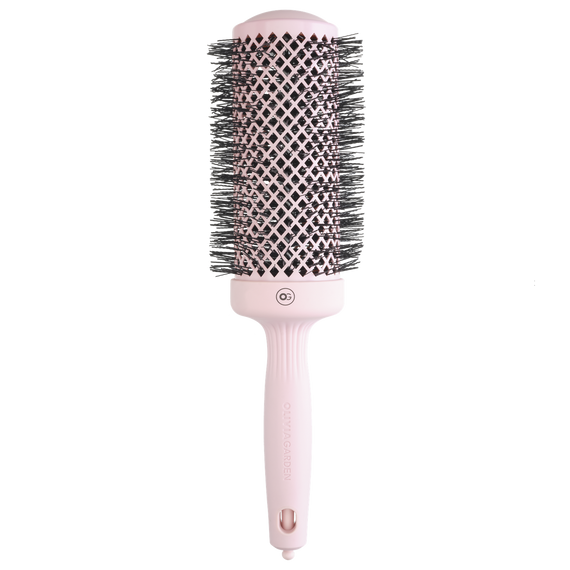Szczotka Olivia Garden Expert Blowout Speed Wavy Bristles do suszenia i modelowania włosów różowa 55 mm