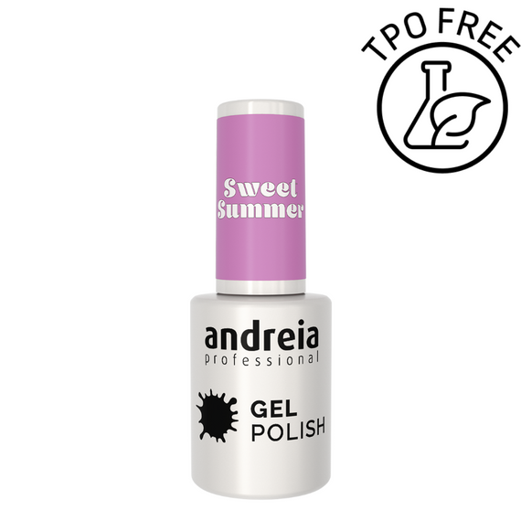 Lakier hybrydowy Andreia Professional Gel Polish SW3 ekstrawagancki liliowy 10,5 ml