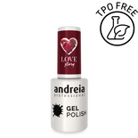 Lakier hybrydowy Andreia Professional Gel Polish 304 jagodowa czerwień 10,5 ml