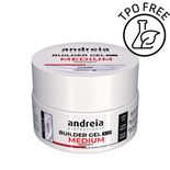 Żel budujący Andreia Professional Builder Gel 3 w 1 średniej gęstości samopoziomujący Clear 22 g
