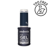 Lakier hybrydowy Andreia Professional The Gel Polish G46 z mocną pigmentacją ciemny morski odcień 10,5 ml