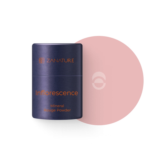 Róż do twarzy Zanature Inflorescence Mineral Rouge Powder Lotus 1 ml