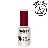 Lakier hybrydowy Andreia Professional Gel Polish 283 czerwony odcień bakłażanu 10,5 ml