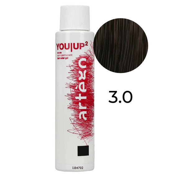 Żel koloryzujący Artego You UP2 3.0 ciemny brąz 100ml