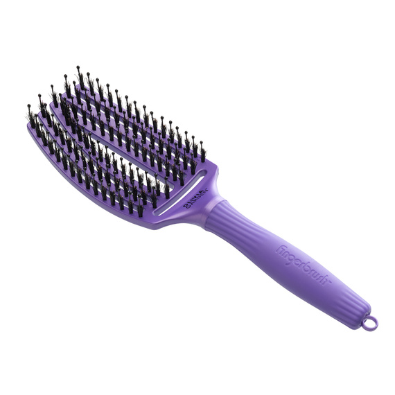Szczotka Olivia Garden FingerBrush And Beyond Neptun Combo Medium do rozczesywania włosów Indigo