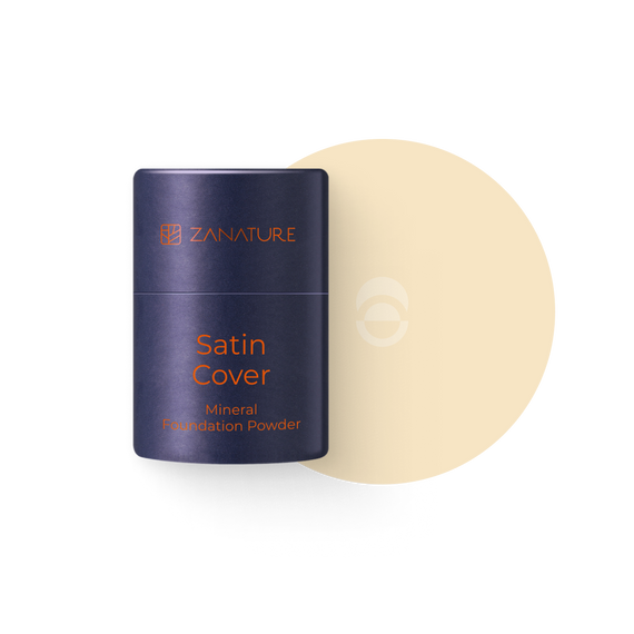 Podkład mineralny Zanature MF Satin Cover Olive O L1 1 ml