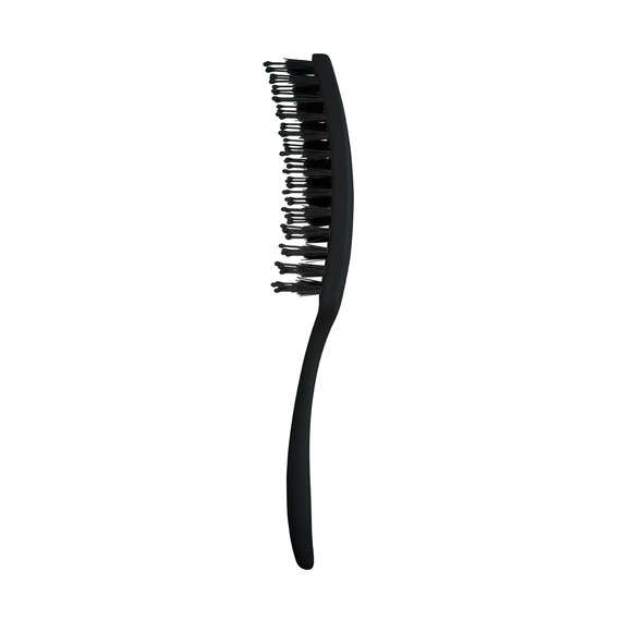 Szczotka Olivia Garden FingerBrush Care Mini Black do rozczesywania włosów czarna