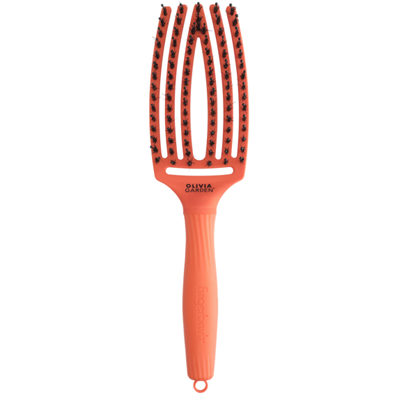 Szczotka Olivia Garden FingerBrush Dolce Vita Orange Spritz Combo Medium do rozczesywania włosów